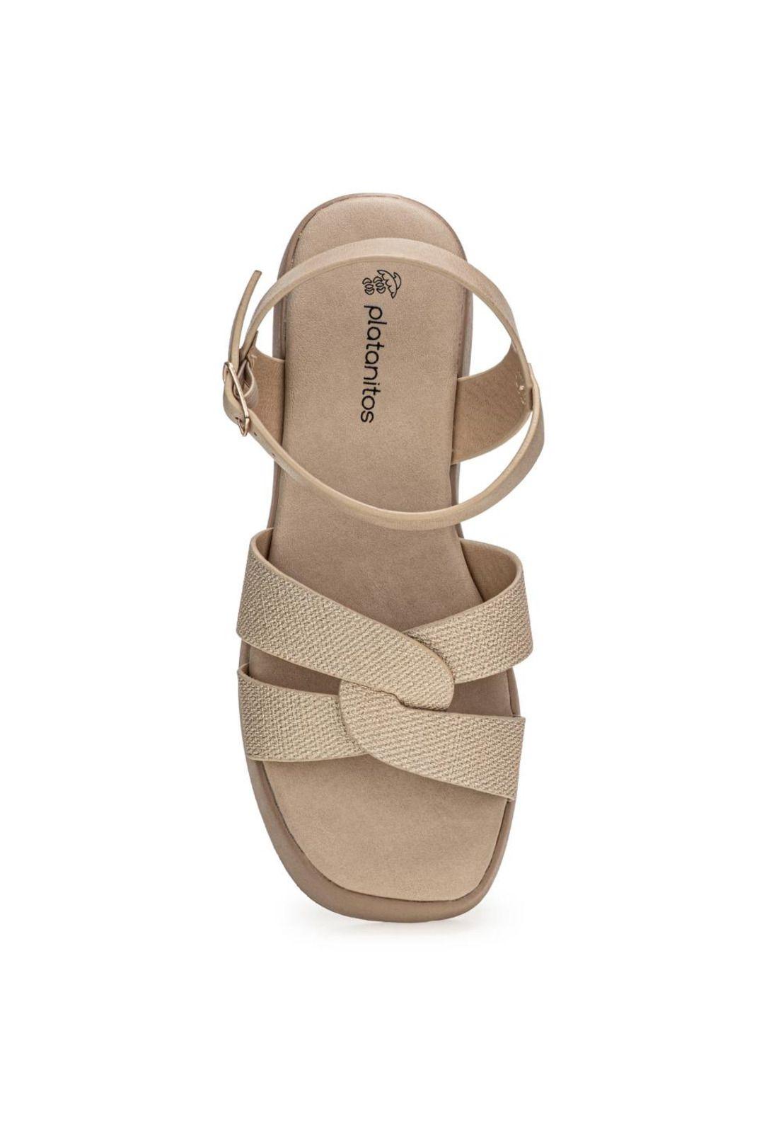 Platanitos Sandalia Dama S Nude-4