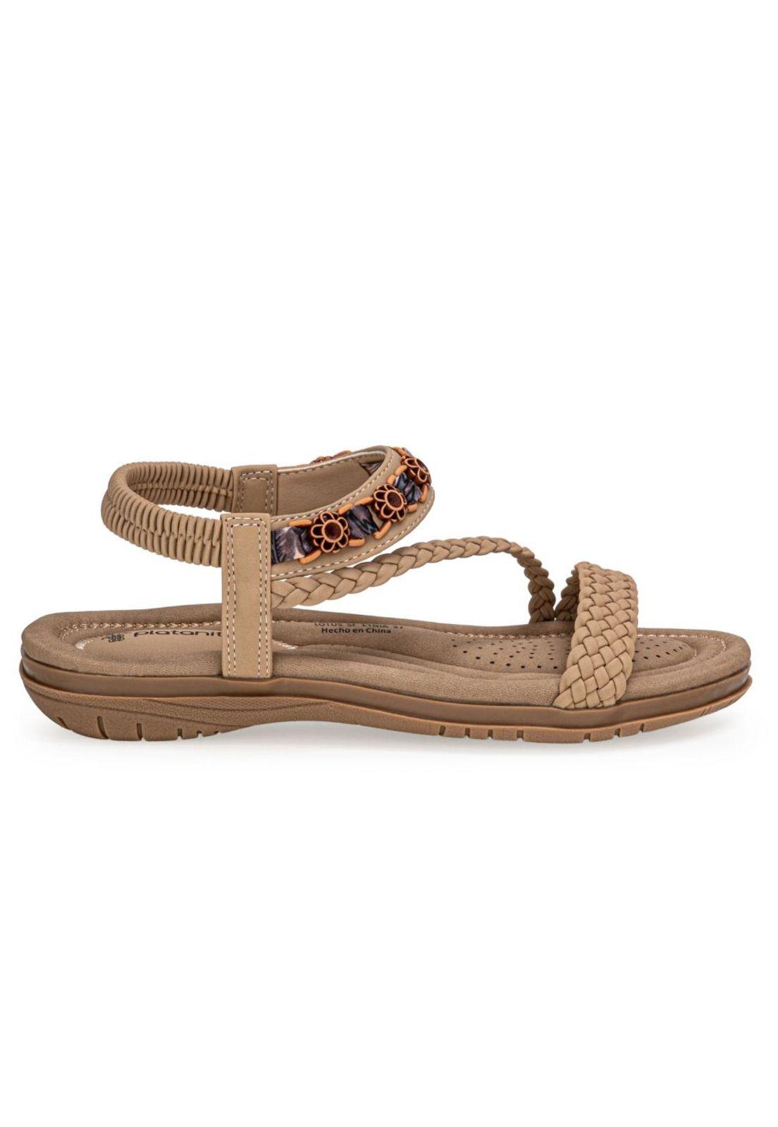 Platanitos Sandalia Dama Sf Etnia-1