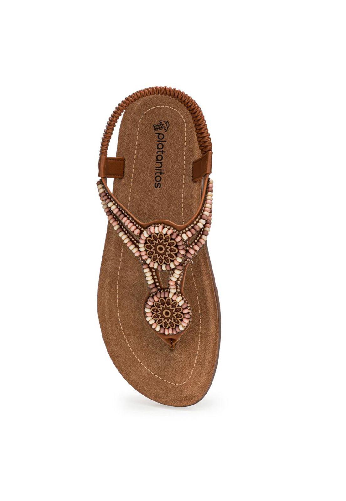 Platanitos Sandalia Dama Sf Beads-4
