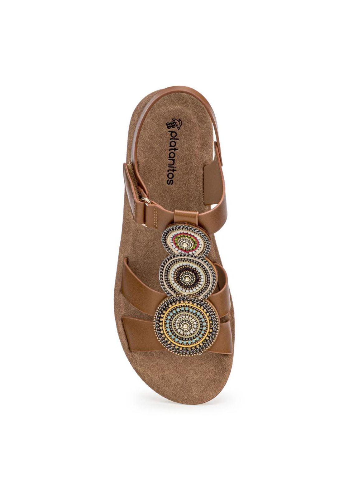 Platanitos Sandalia Dama Sw India-4