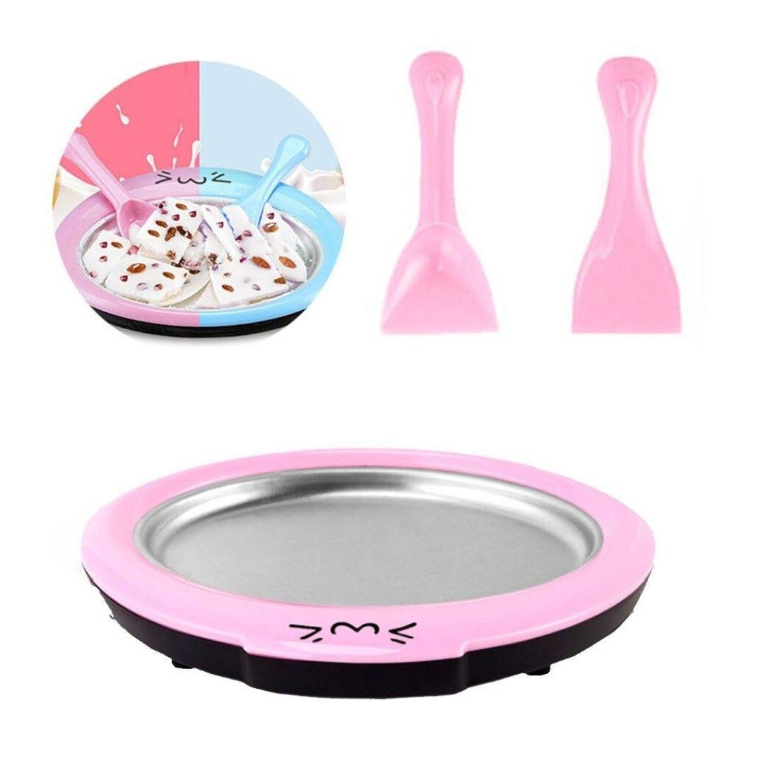  Heladería Instantánea Mini Plancha Para Helado-6