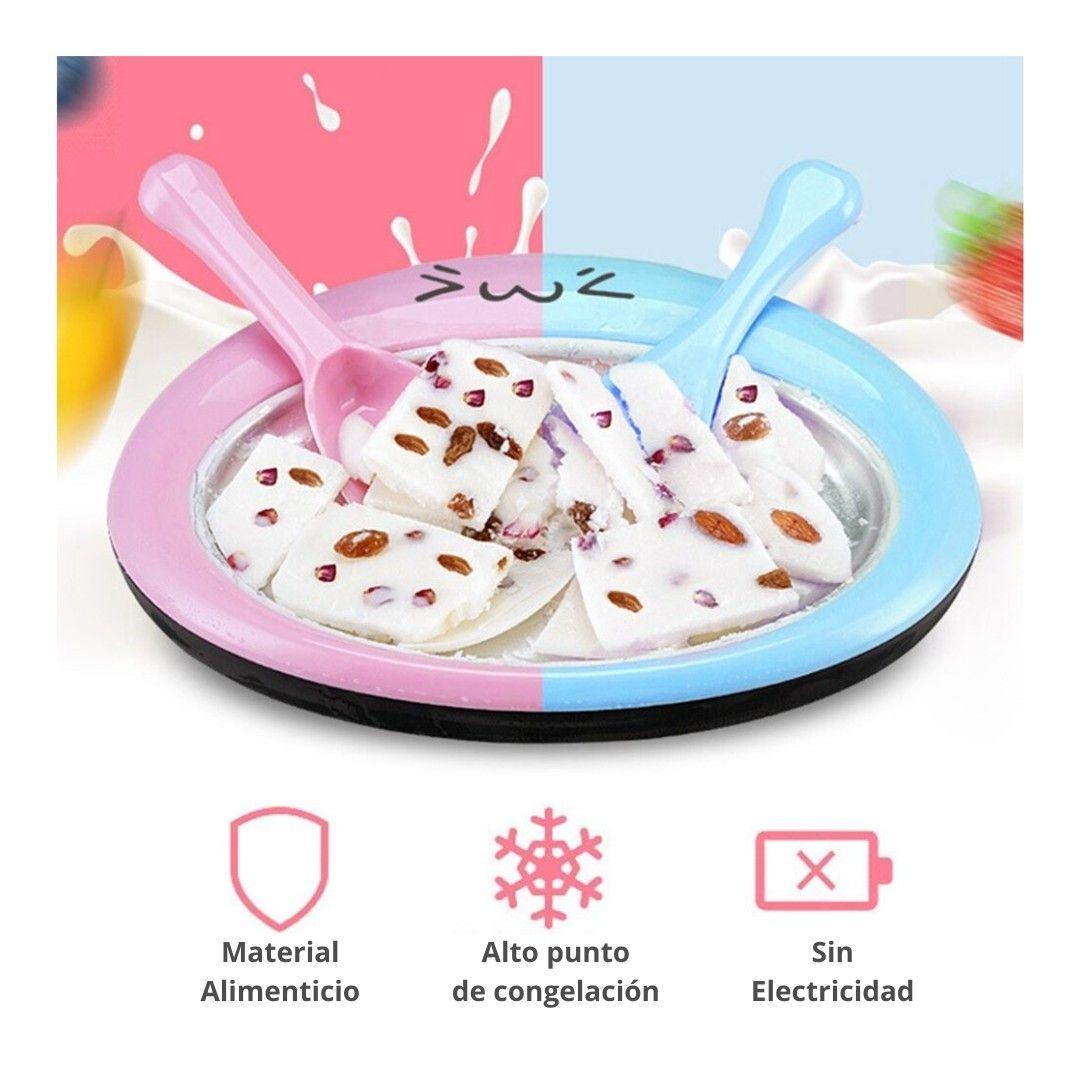  Heladería Instantánea Mini Plancha Para Helado-2