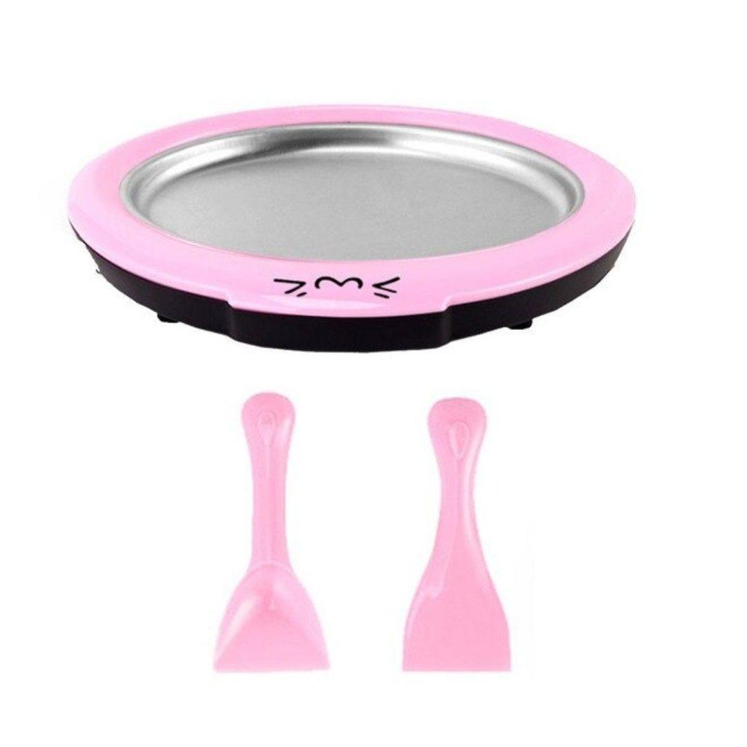  Heladería Instantánea Mini Plancha Para Helado-0