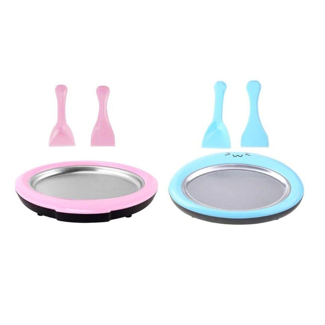  Heladería Instantánea Mini Plancha Para Helado-1