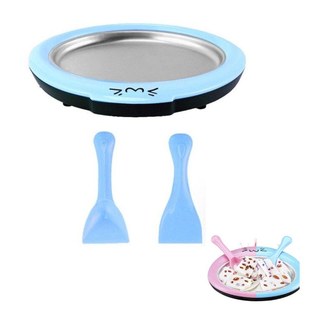 Heladería Instantánea Mini Plancha Para Helado-0