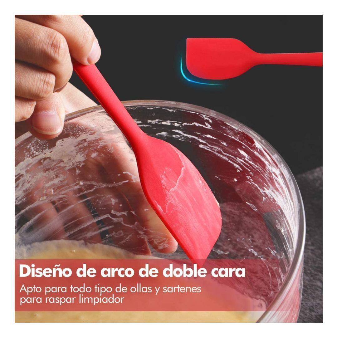 kit 6 Espátulas de Silicona Antiadherente Set Utensilios De Cocina-5