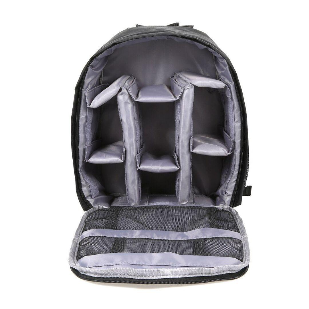  Mochila Para Cámara Fotográfica Y Accesorios  Velcro Ajustable-6