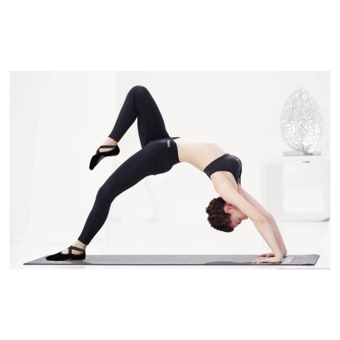 Pack 2 Pares de Calcetines Para Yoga Antideslizantes Mujer-4