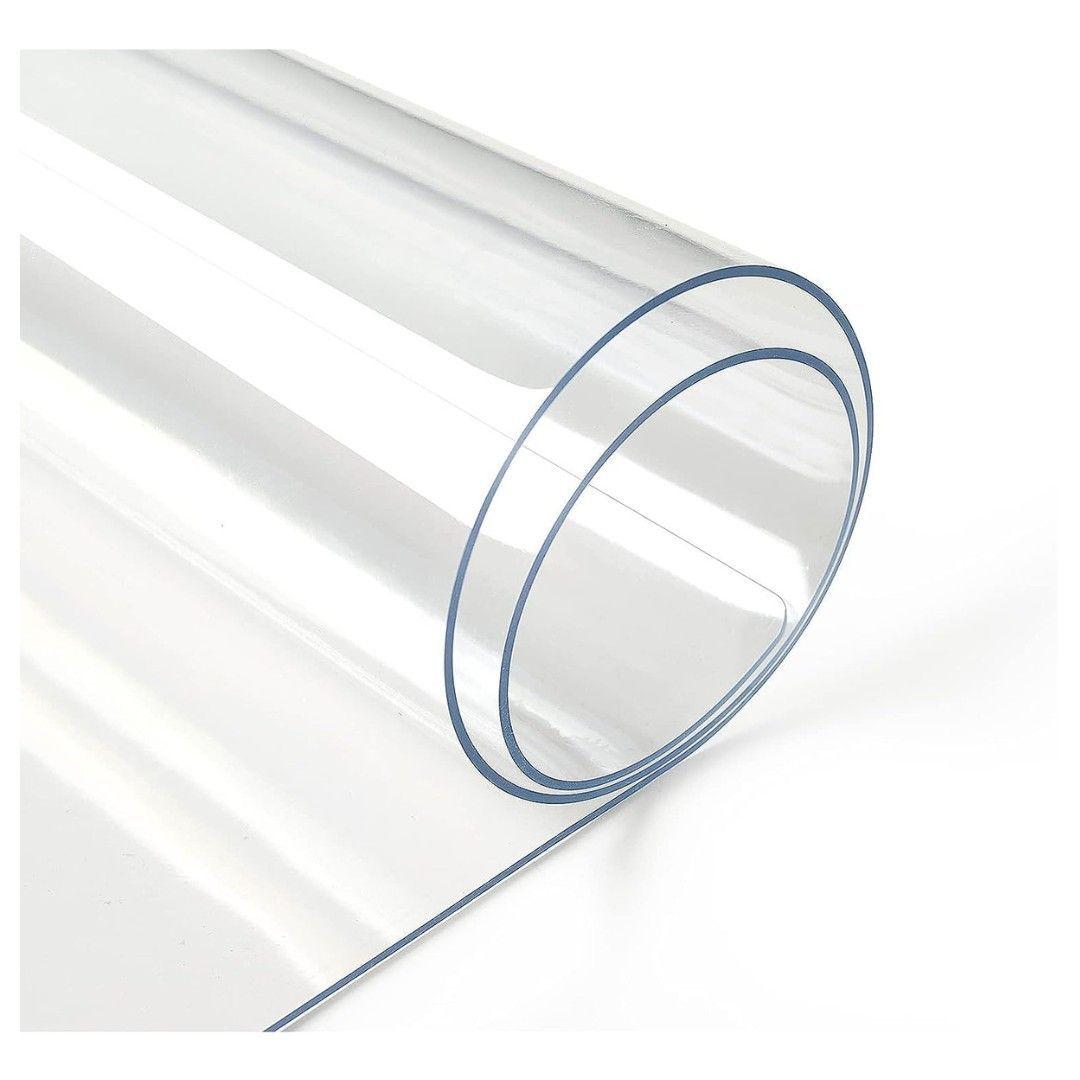 Mantel De Mesa Transparente Protector De Escritorio -0