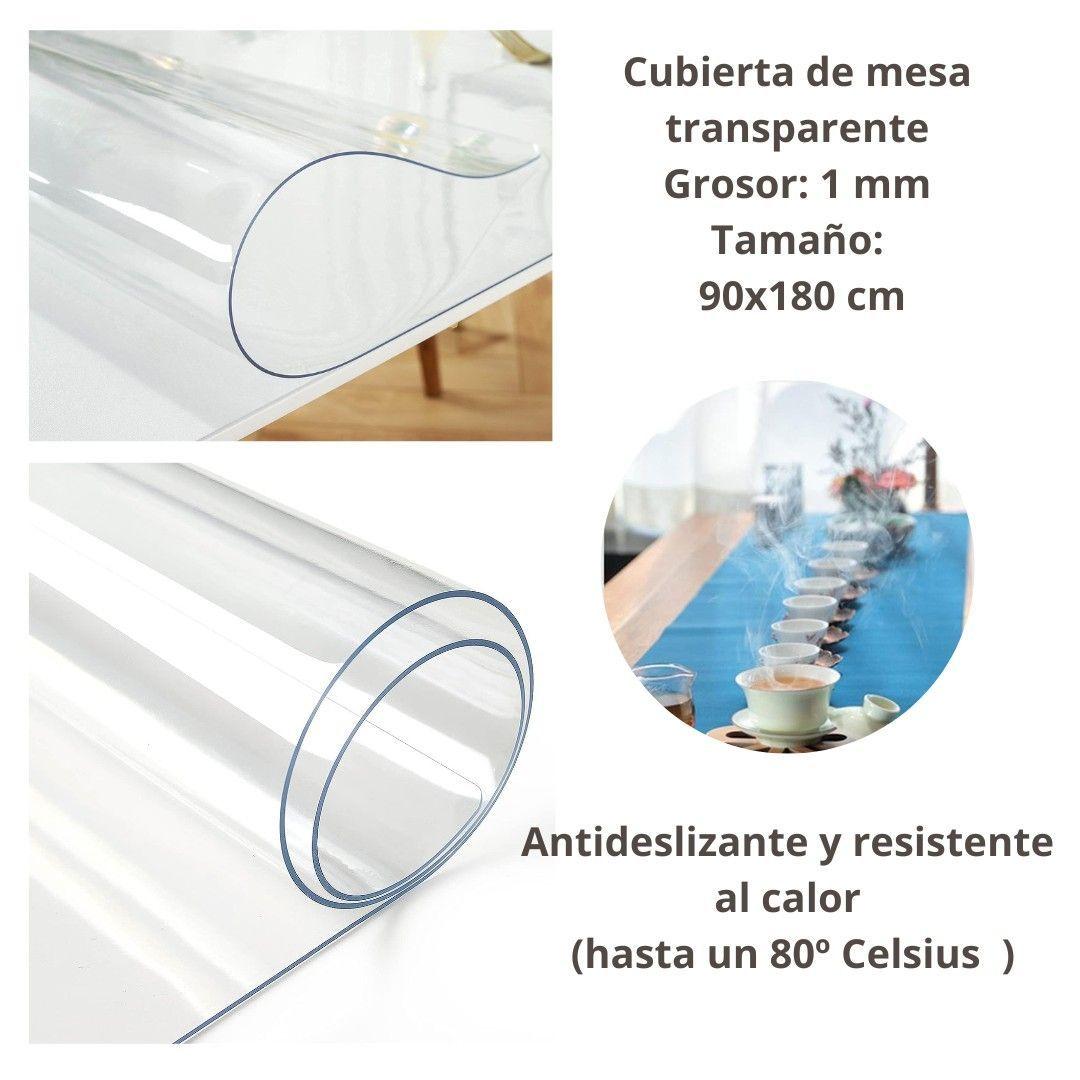 Mantel De Mesa Transparente Protector De Escritorio -6