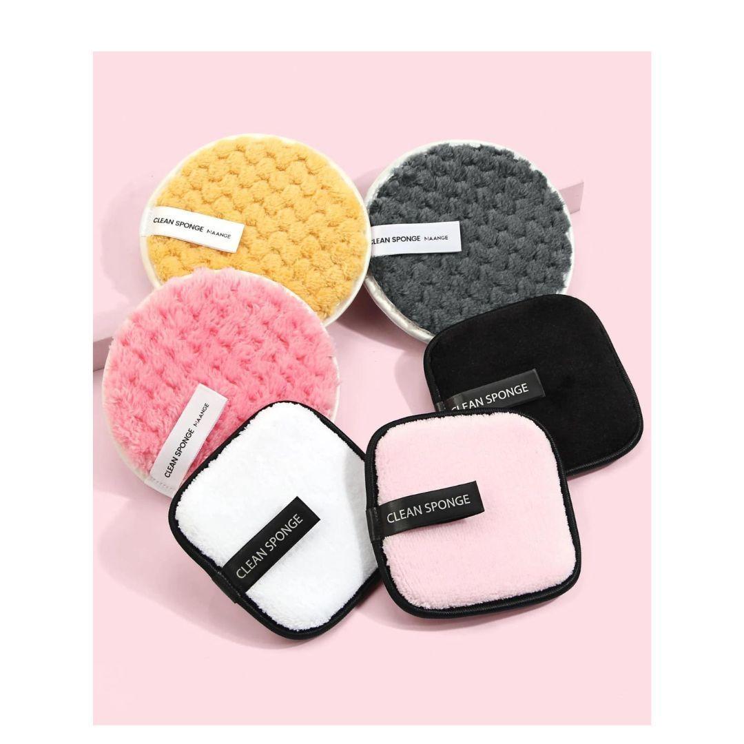 Set 6 Pétalos Removedores De Maquillaje Reutilizable Limpiador Facial-7