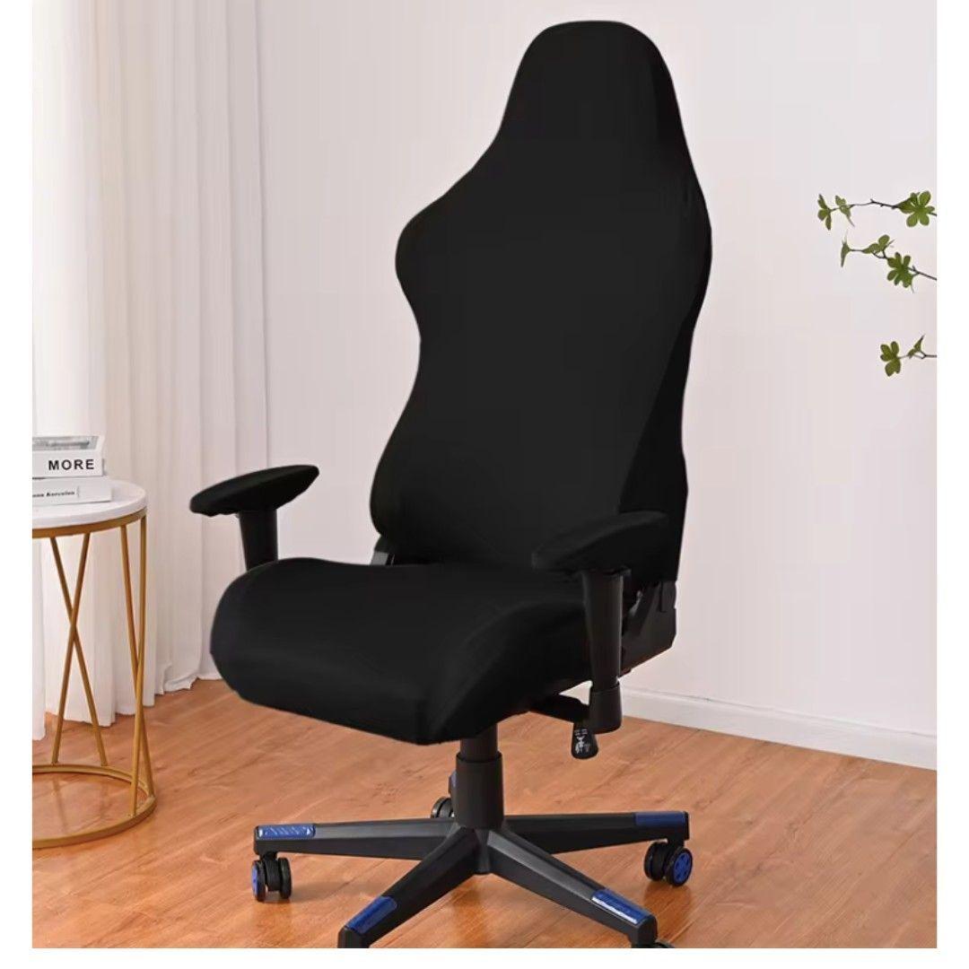 Funda Protectora Silla Gamer Asiento Oficina Juego 4 Pzas -5