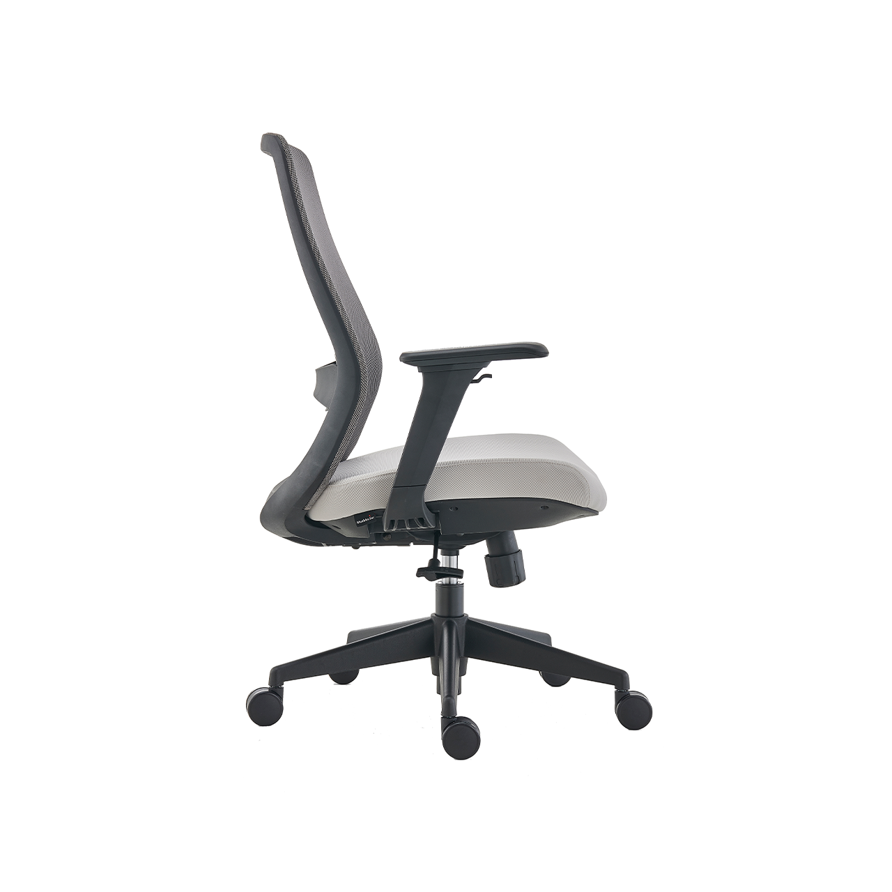 Silla de Oficina Houston Negra Gris-2