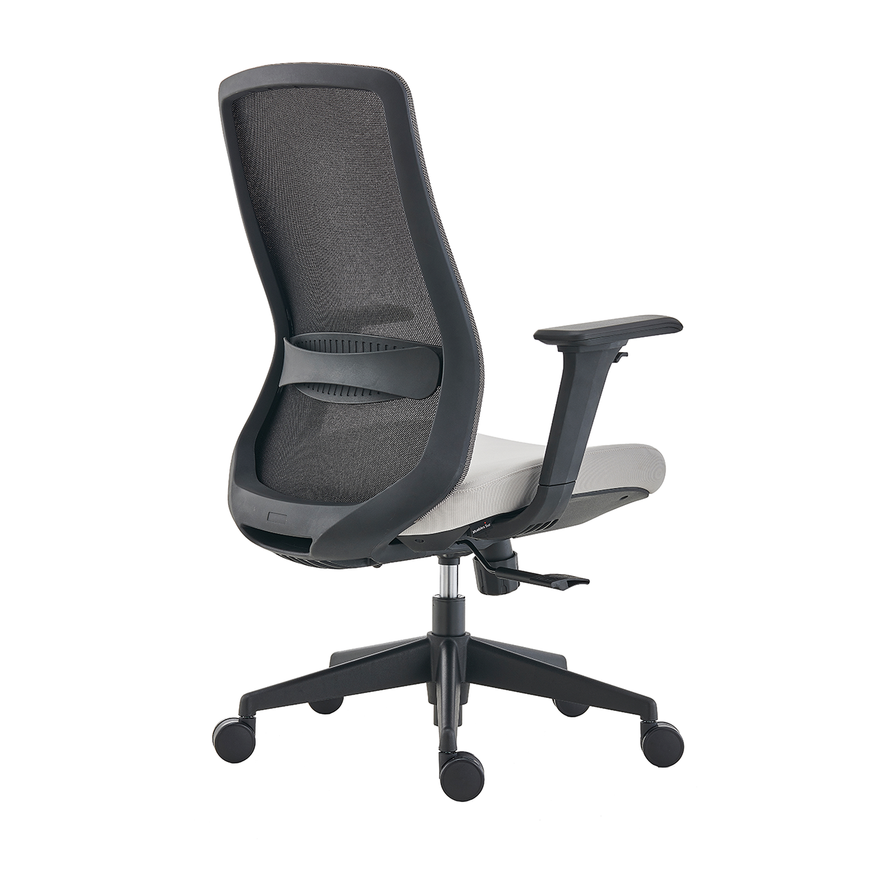 Silla de Oficina Houston Negra Gris-3