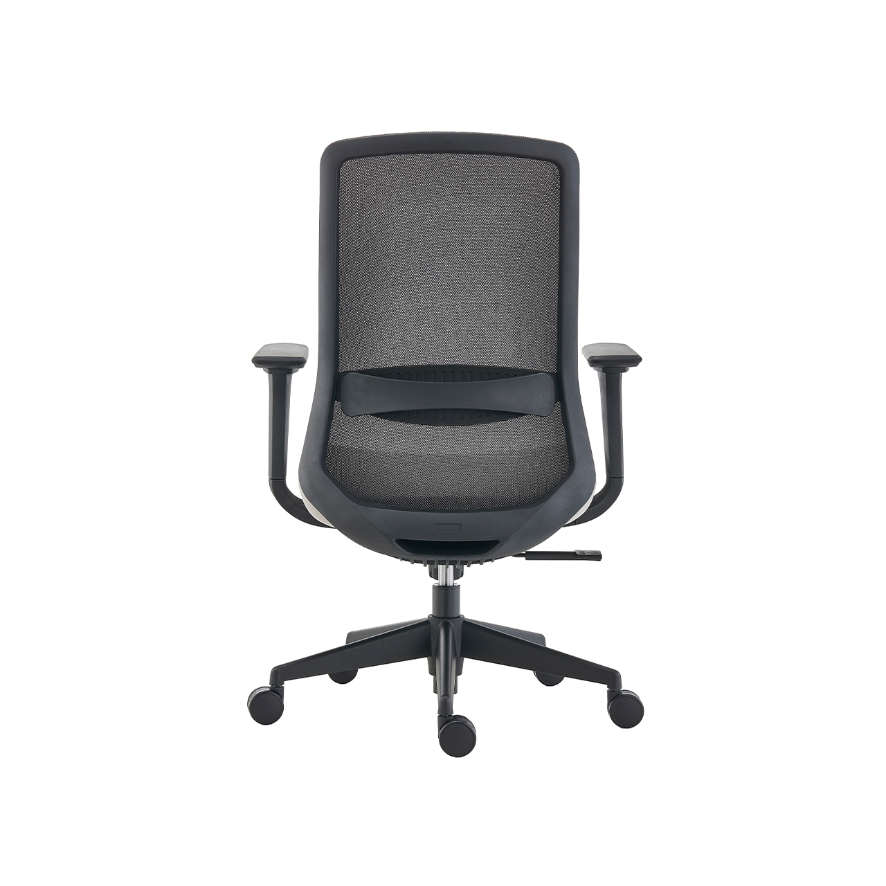 Silla de Oficina Houston Negra Gris-4