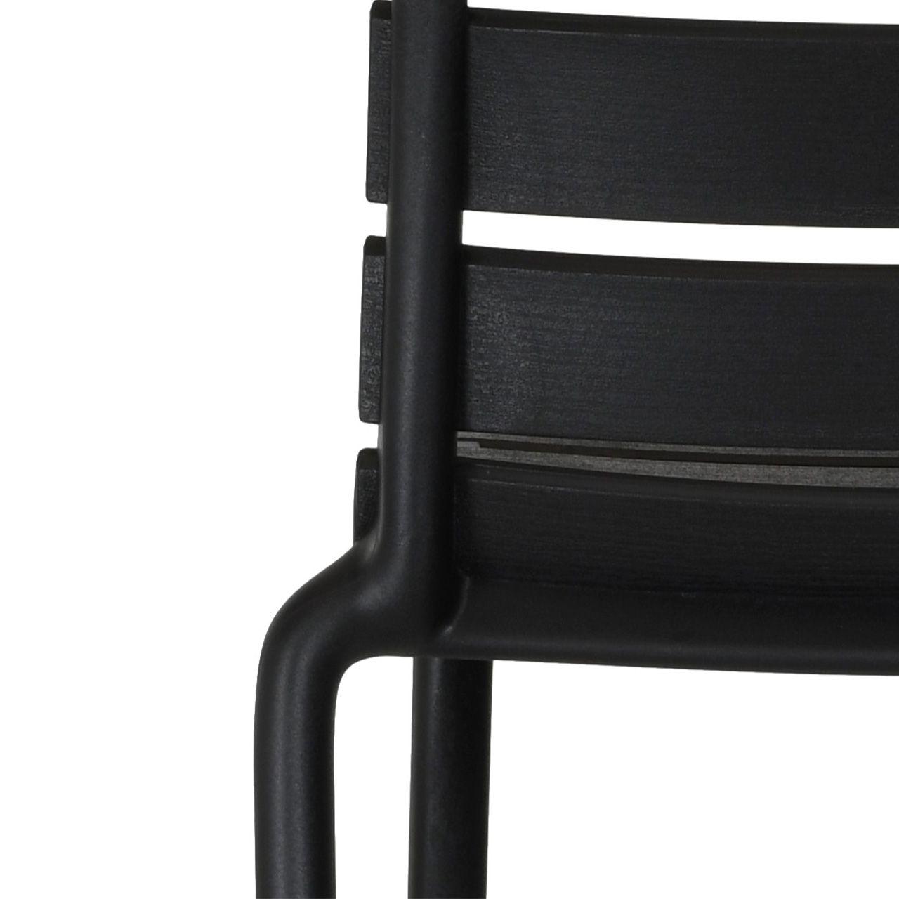 Silla Exterior Lines Negra-5