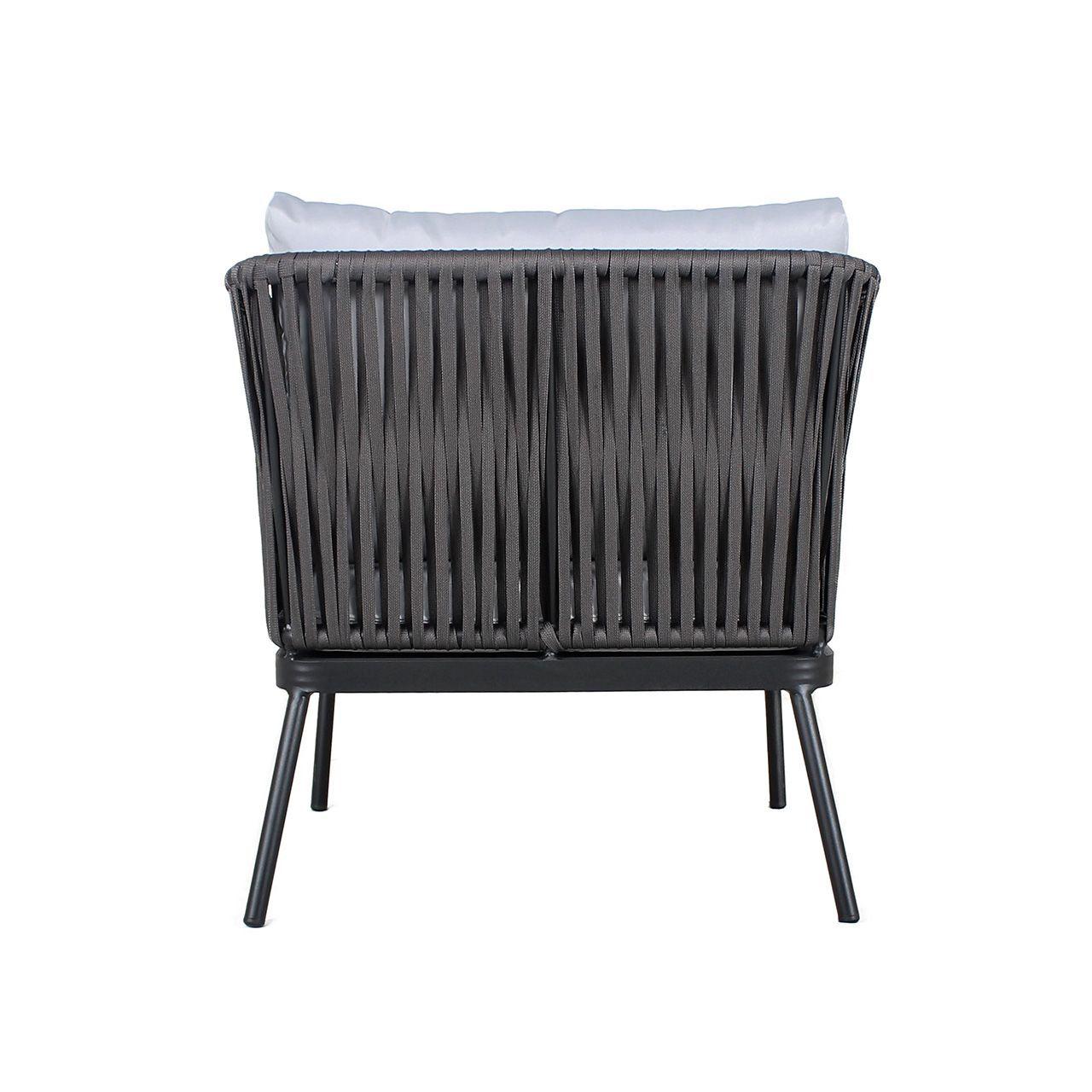 Juego Exterior Exotic Gris Claro Teka Natural-5
