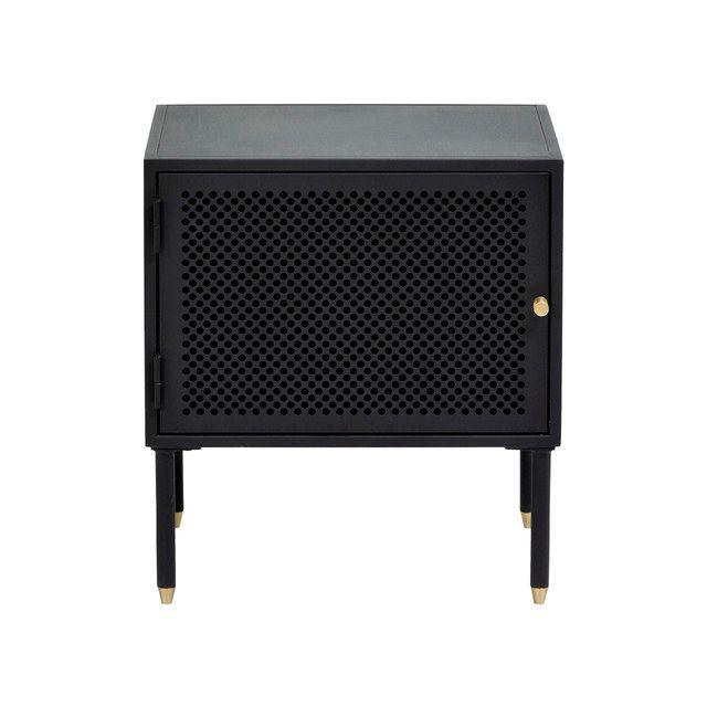Velador Dawn Izquierdo Metal Negro -0