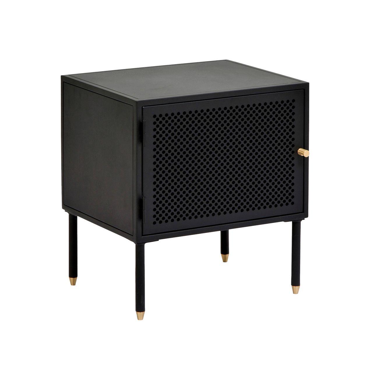 Velador Dawn Izquierdo Metal Negro -1