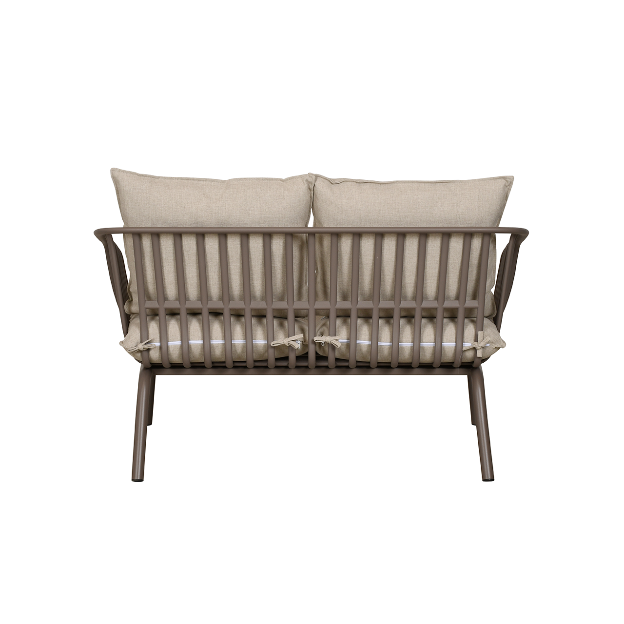 Sofá Exterior 2 Cuerpos Times Tortora-3