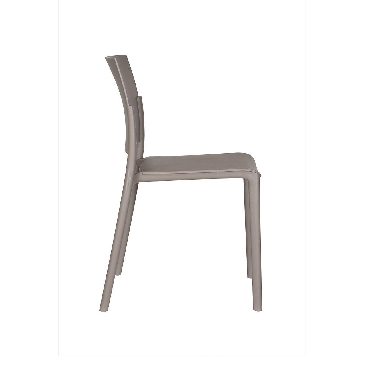 Silla Monocolor Insert Café Tórtola-2