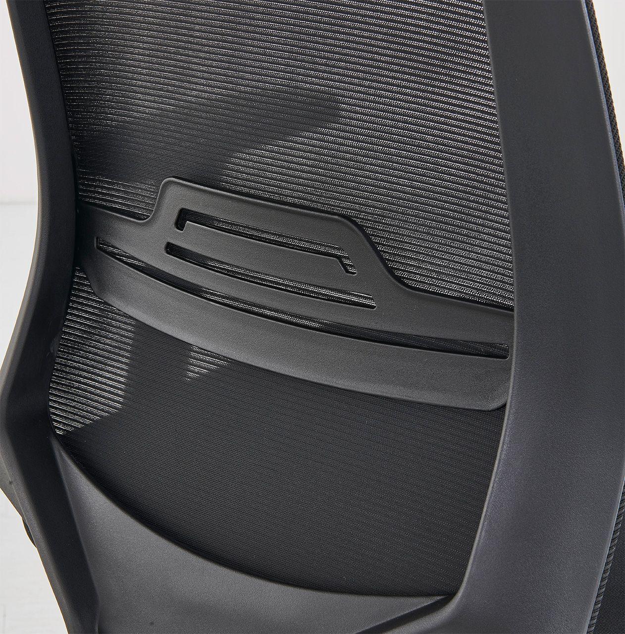 Silla de Oficina Michigan Negra-5