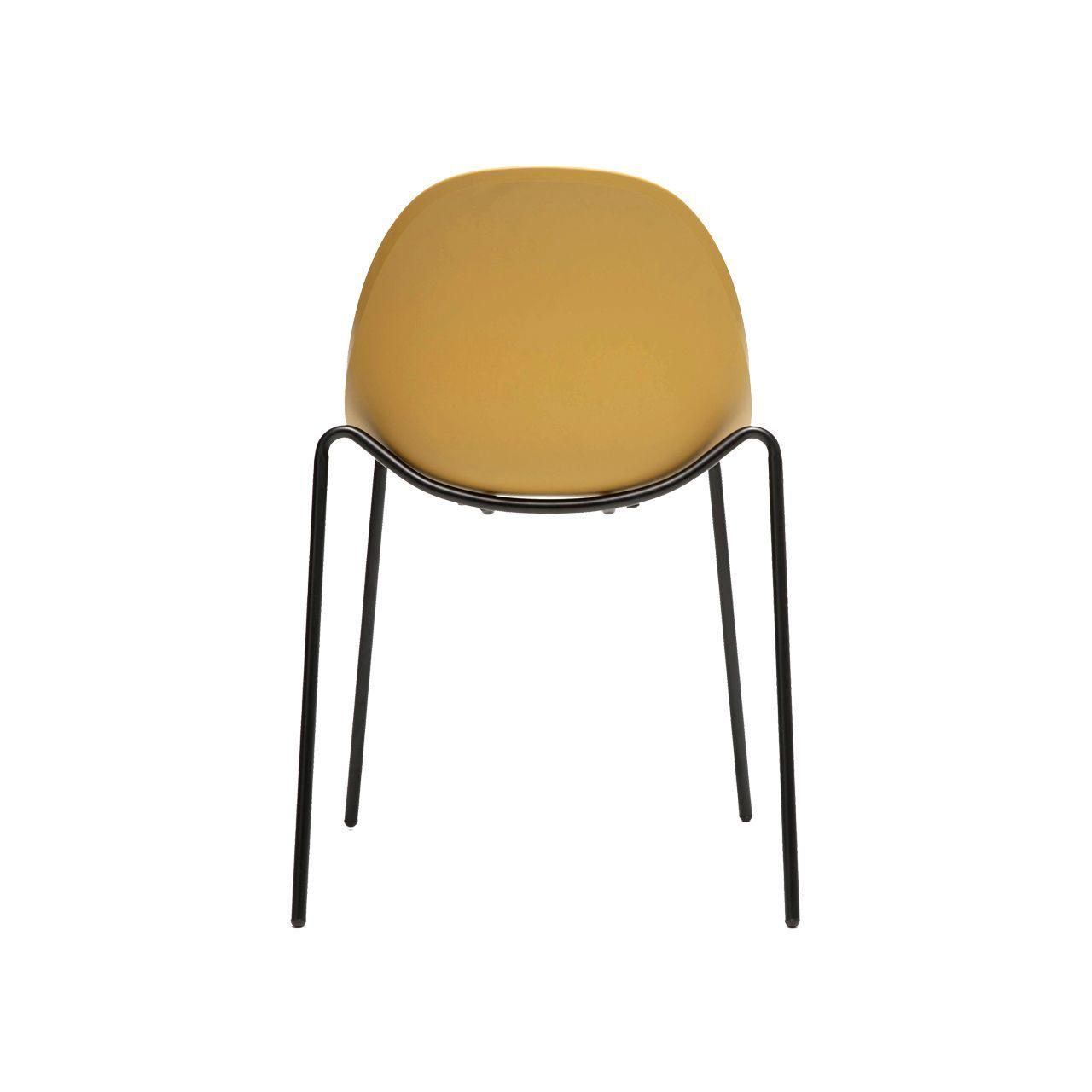 Silla Vivid Legs Amarillo Ocre-4