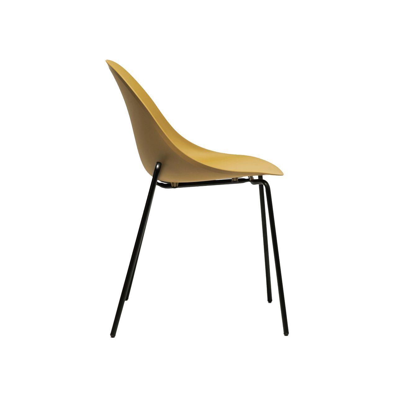 Silla Vivid Legs Amarillo Ocre-2