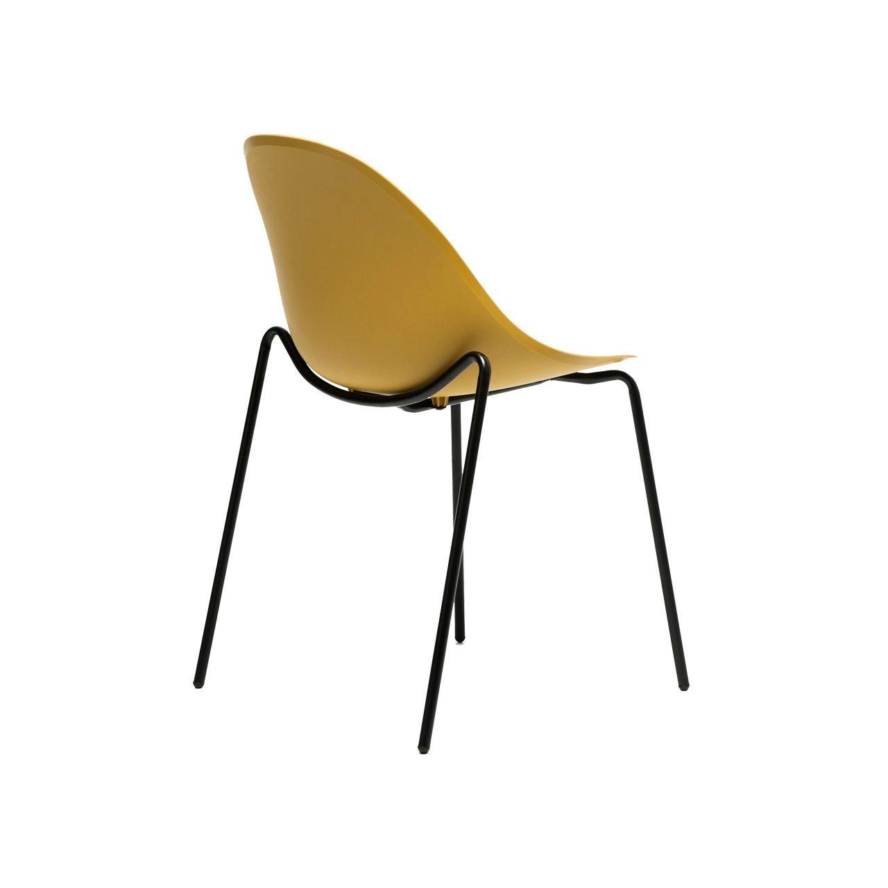 Silla Vivid Legs Amarillo Ocre-3