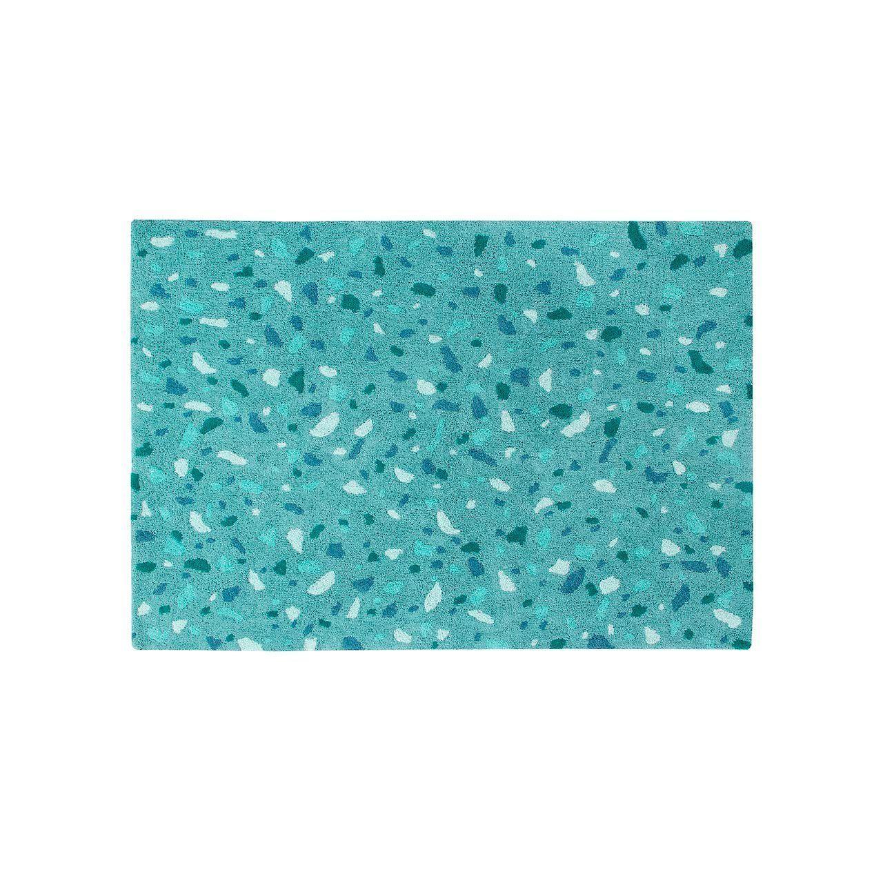 Alfombra Terrazo Esmeralda 140 x 200cm-0