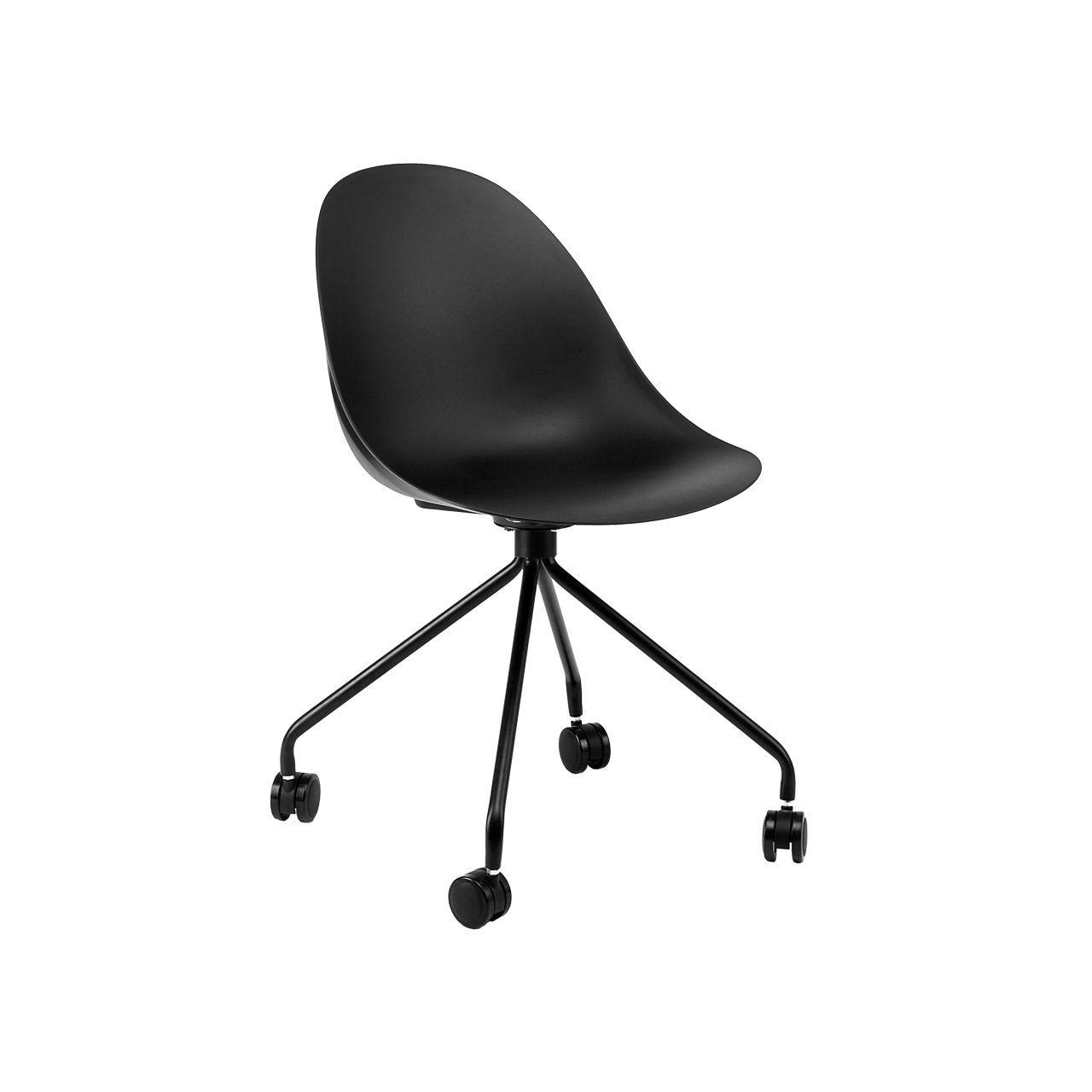 Silla de Oficina Vivid Wheels Negra-0