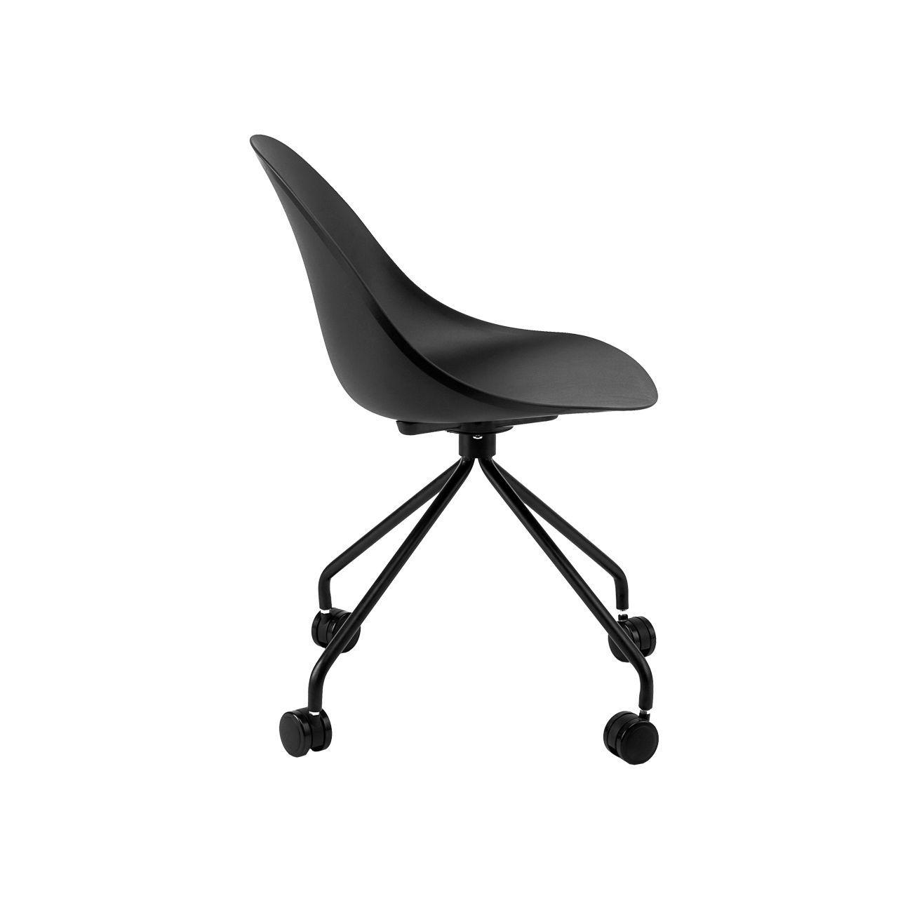 Silla de Oficina Vivid Wheels Negra-2