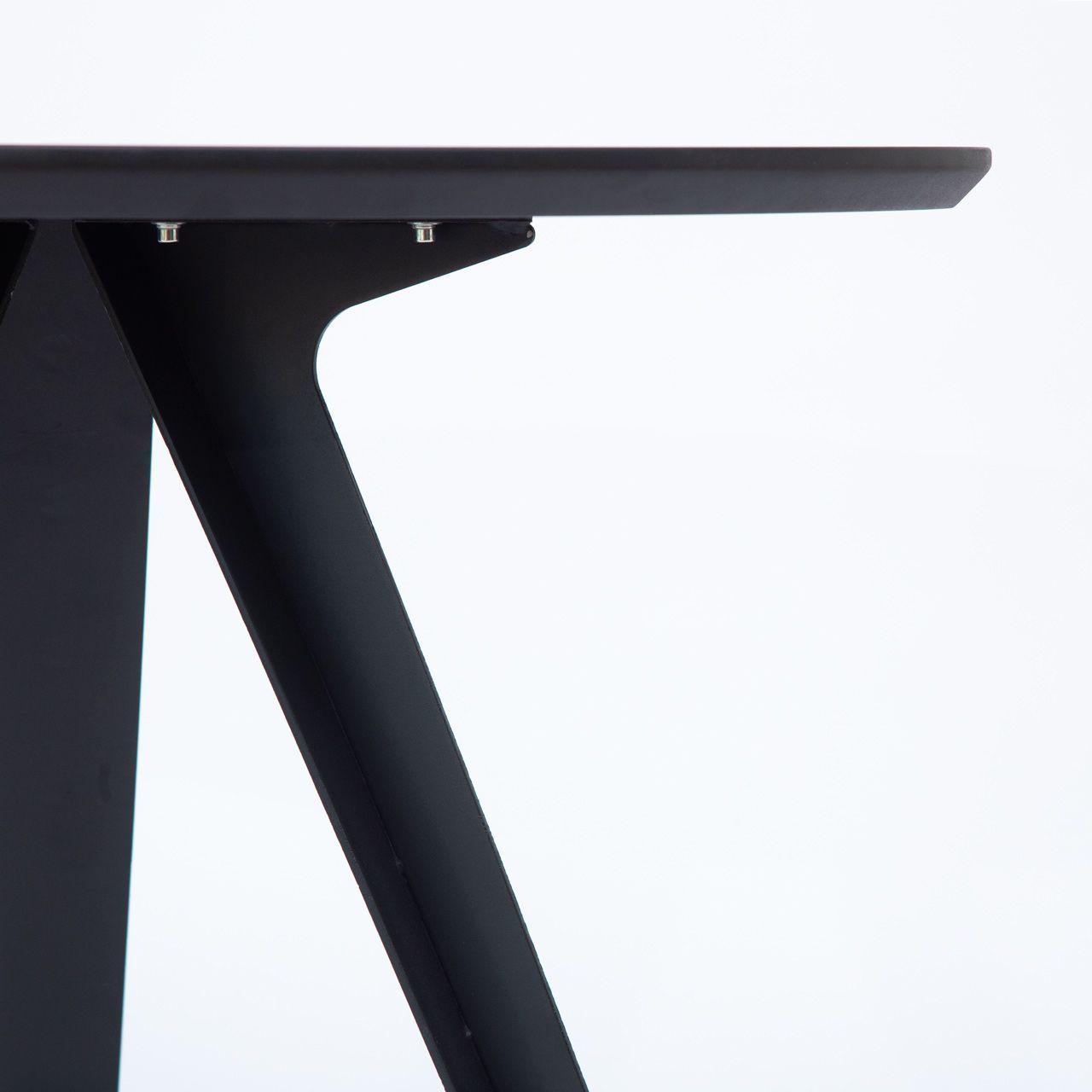 Mesa de Comedor Style Negra 80cm-3