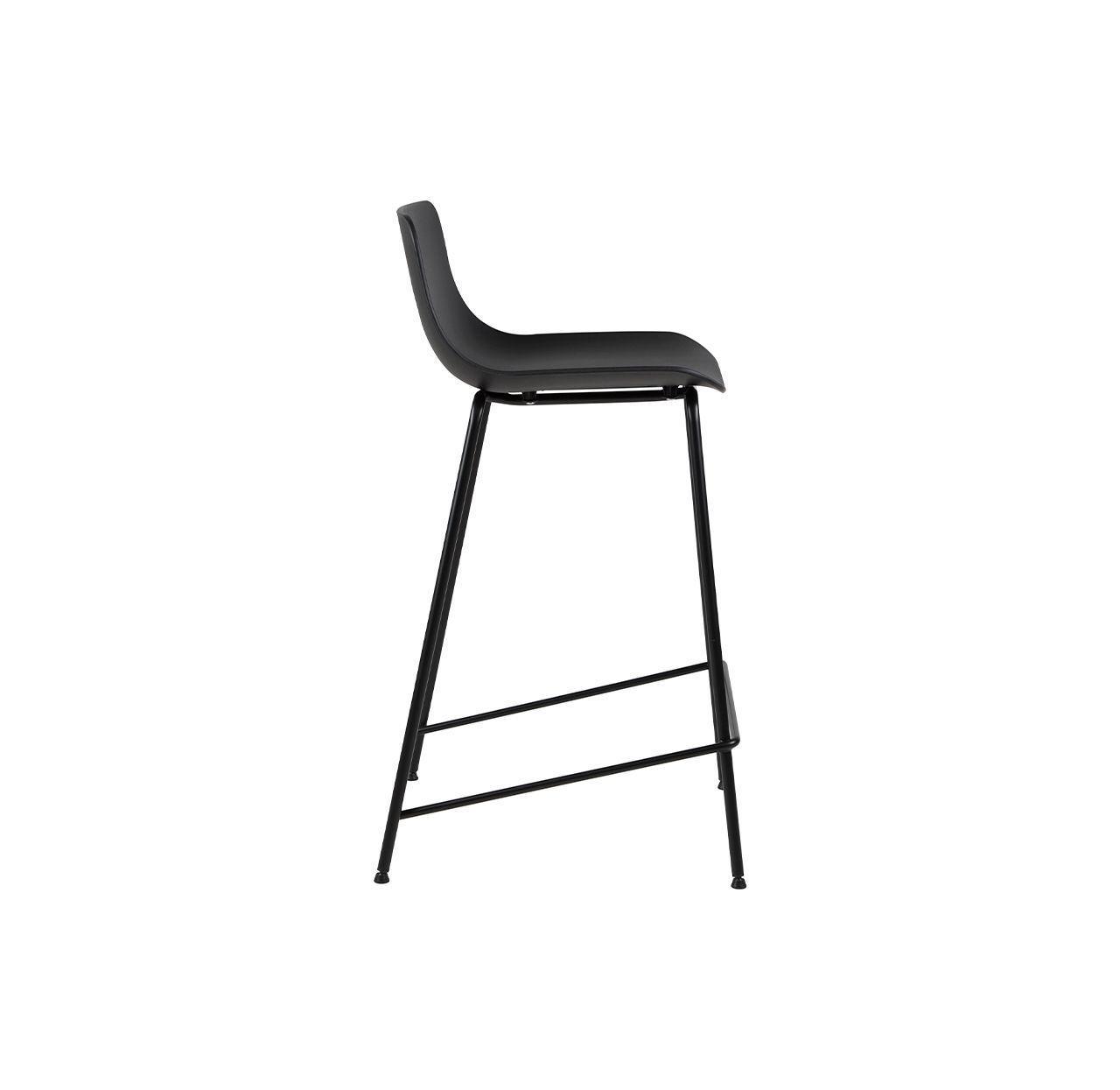 Silla Bar Look Mediana Negra-2