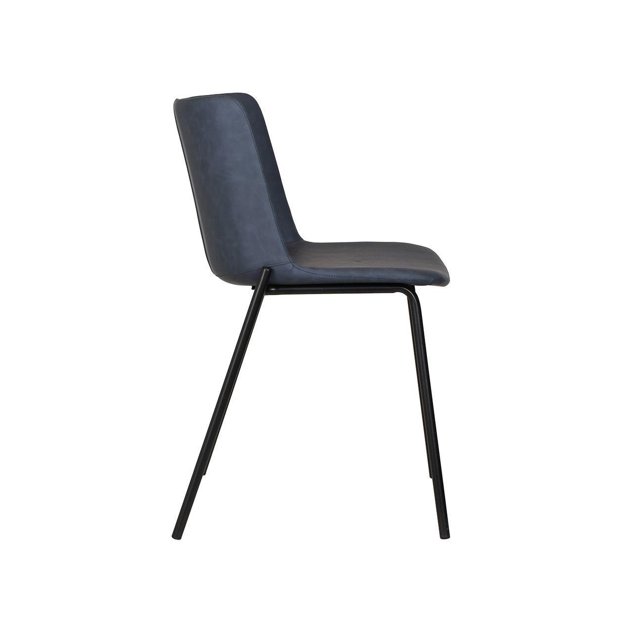 Silla Count Basic PU Azul Arándano-0