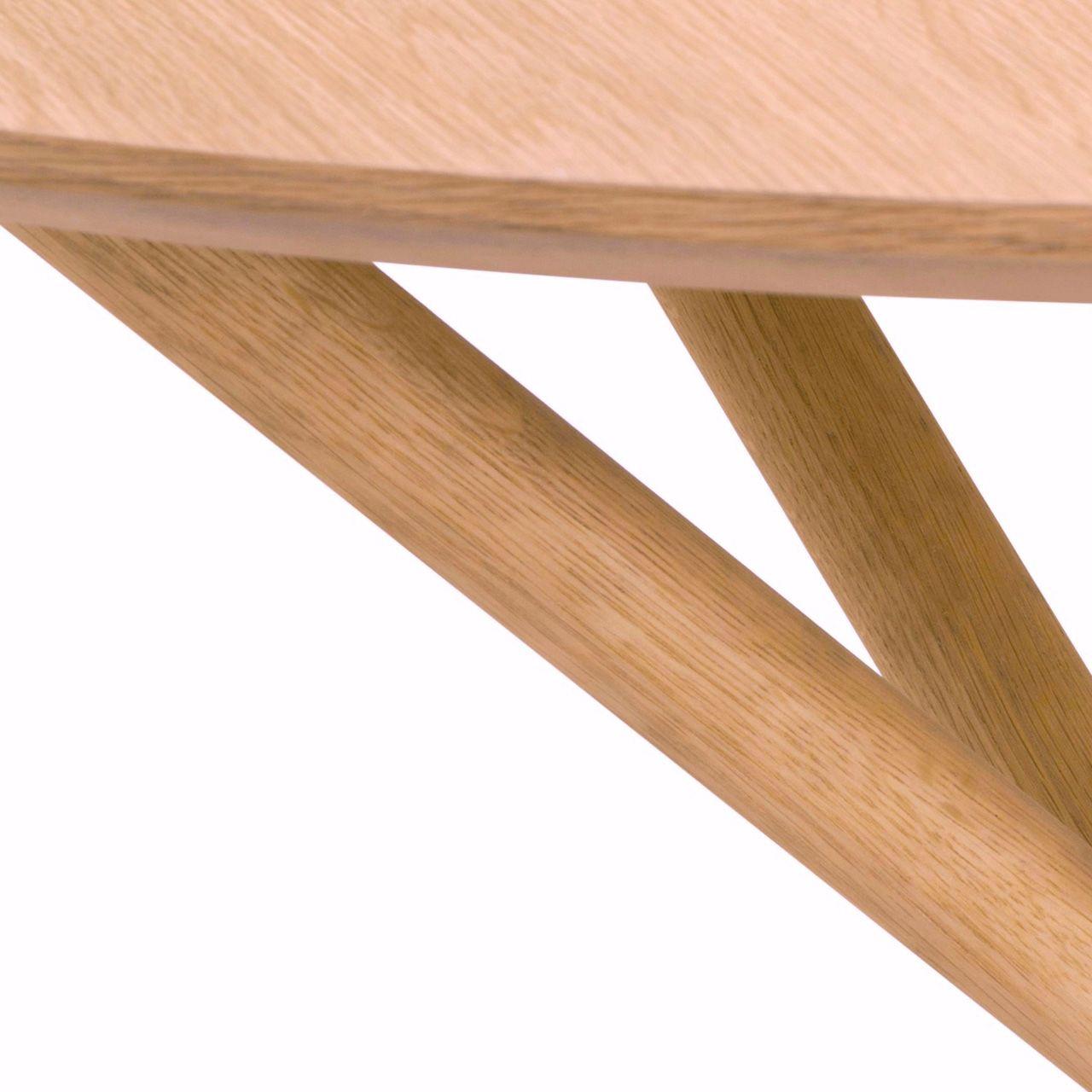 Mesa de Comedor Bay Roble Natural D120cm-3