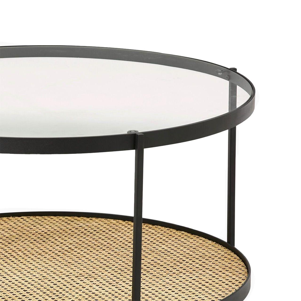 Mesa de Centro Linn Mimbre Natural-2