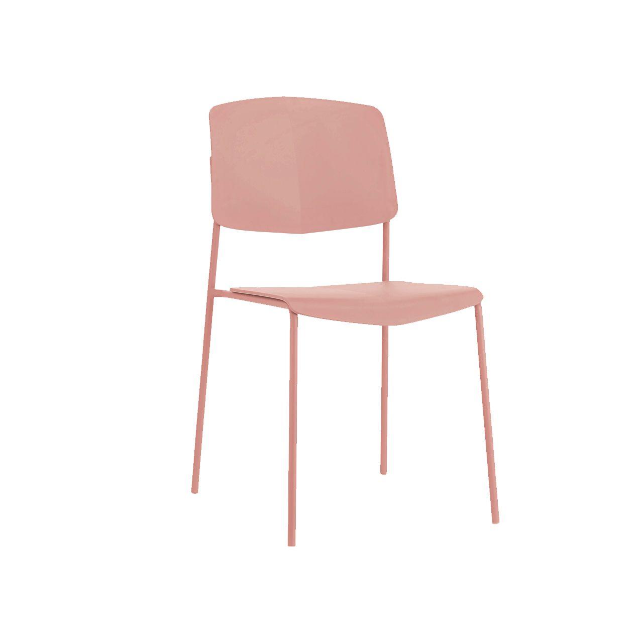 Silla Monocolor School Rosa Viejo-0