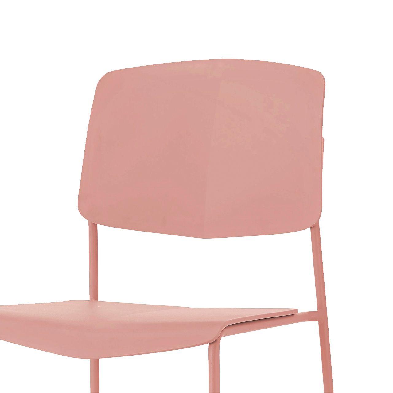 Silla Monocolor School Rosa Viejo-1