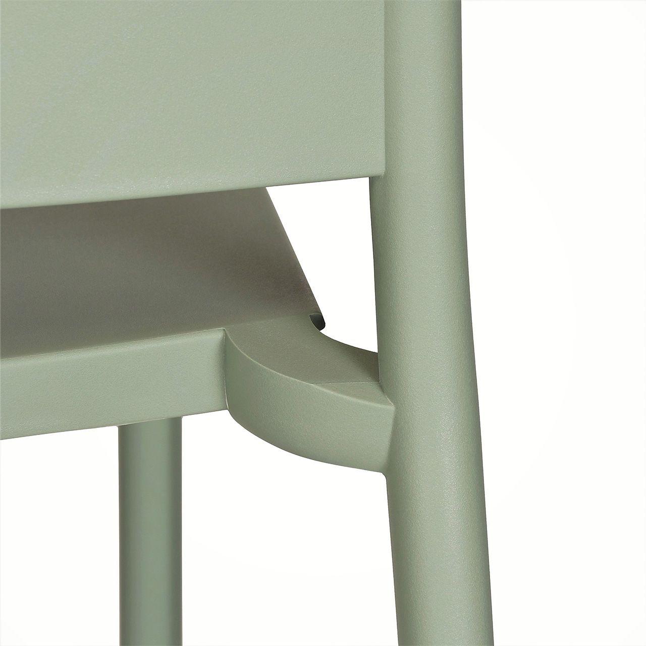 Silla Monocolor Insert Verde Piedra-4