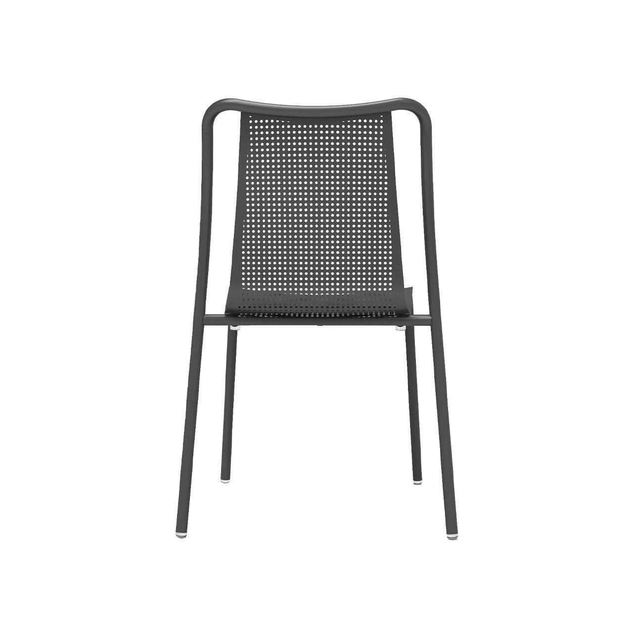 Silla Exterior Summer Perf Gris Carbón-3