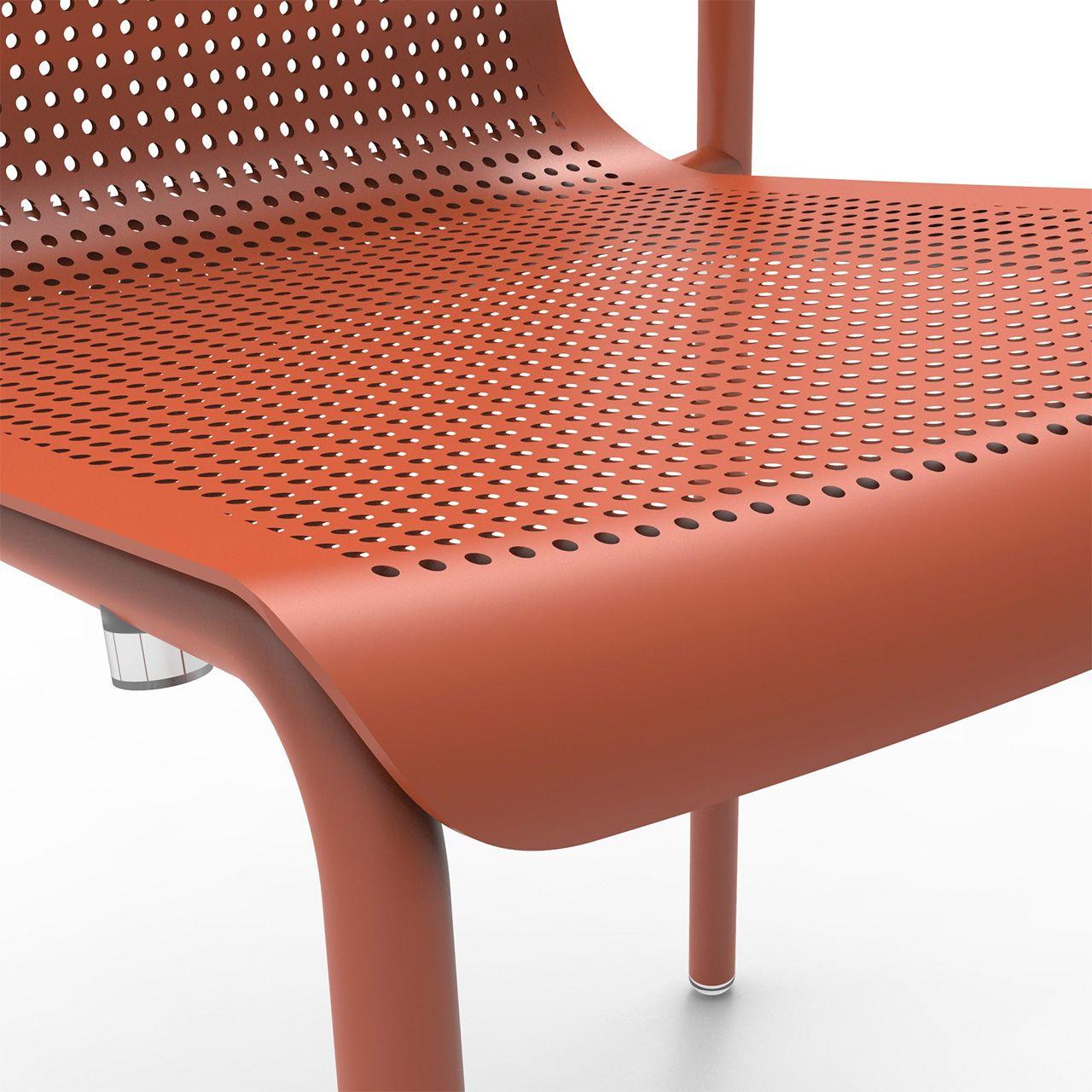 Silla Exterior Summer Perf Naranjo Tanger-5