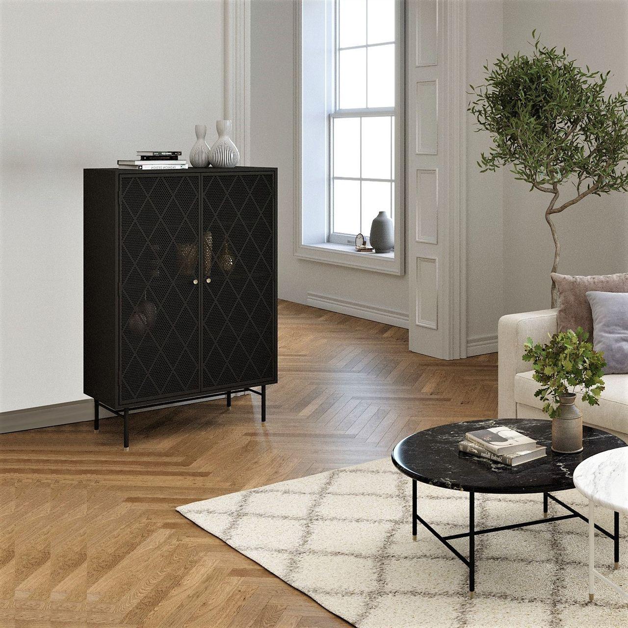 Gabinete Ventoux Metal Negro-7