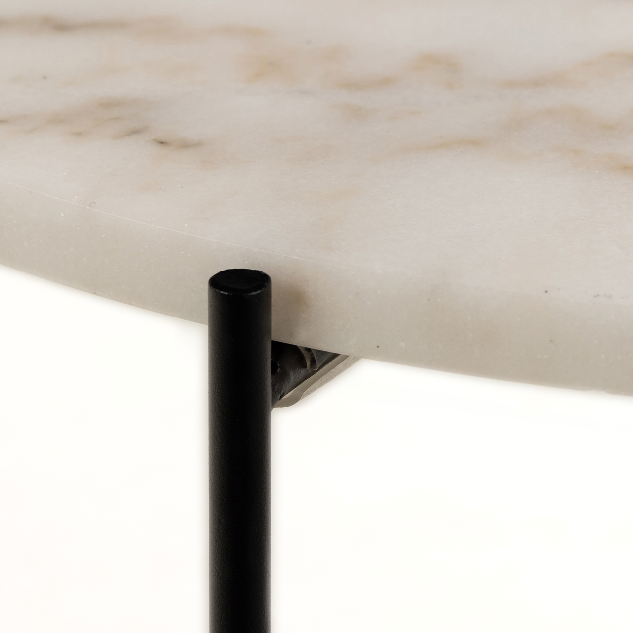 Mesa Lateral Baja Avill Mármol Blanco-3