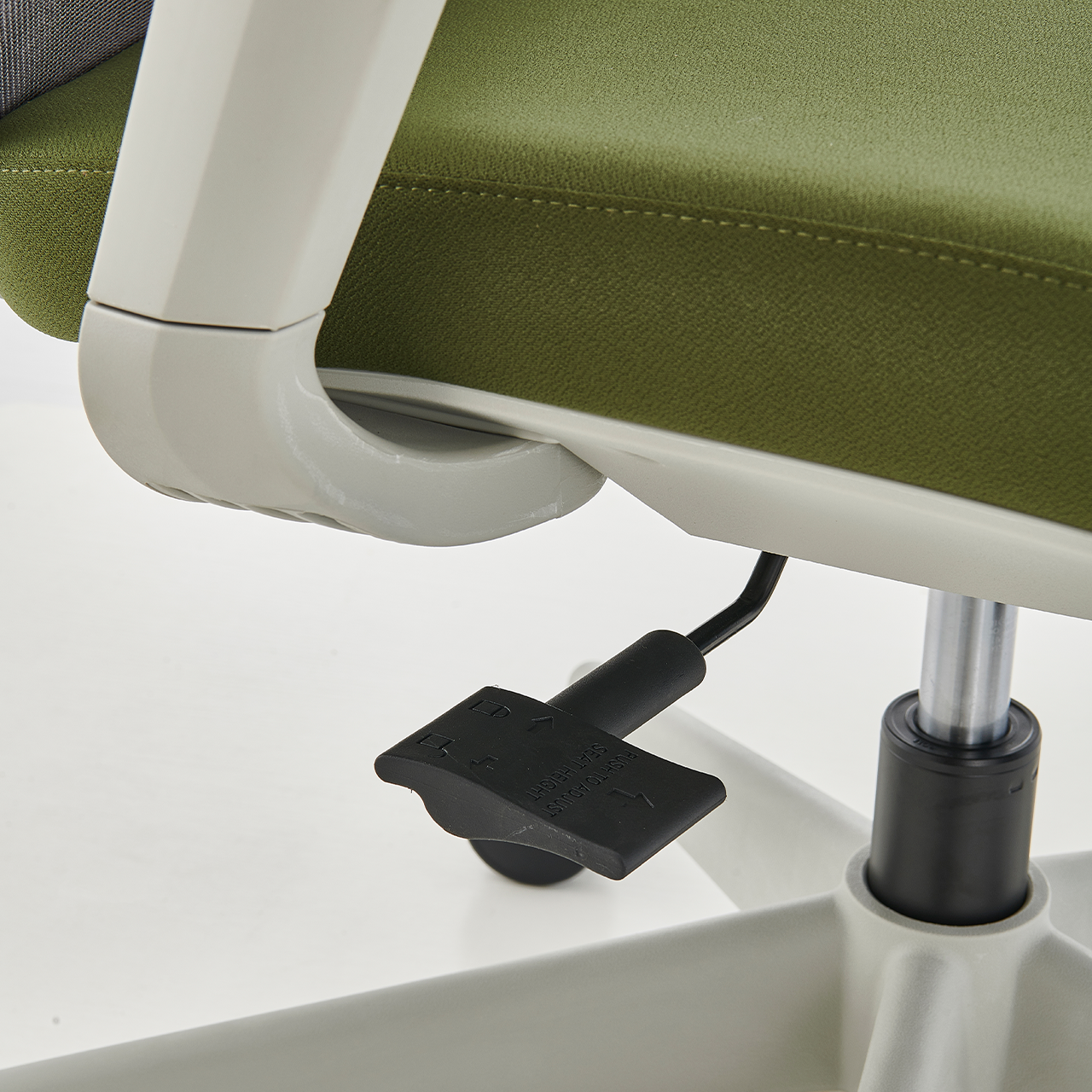 Silla de Oficina Houston Gris Verde-5