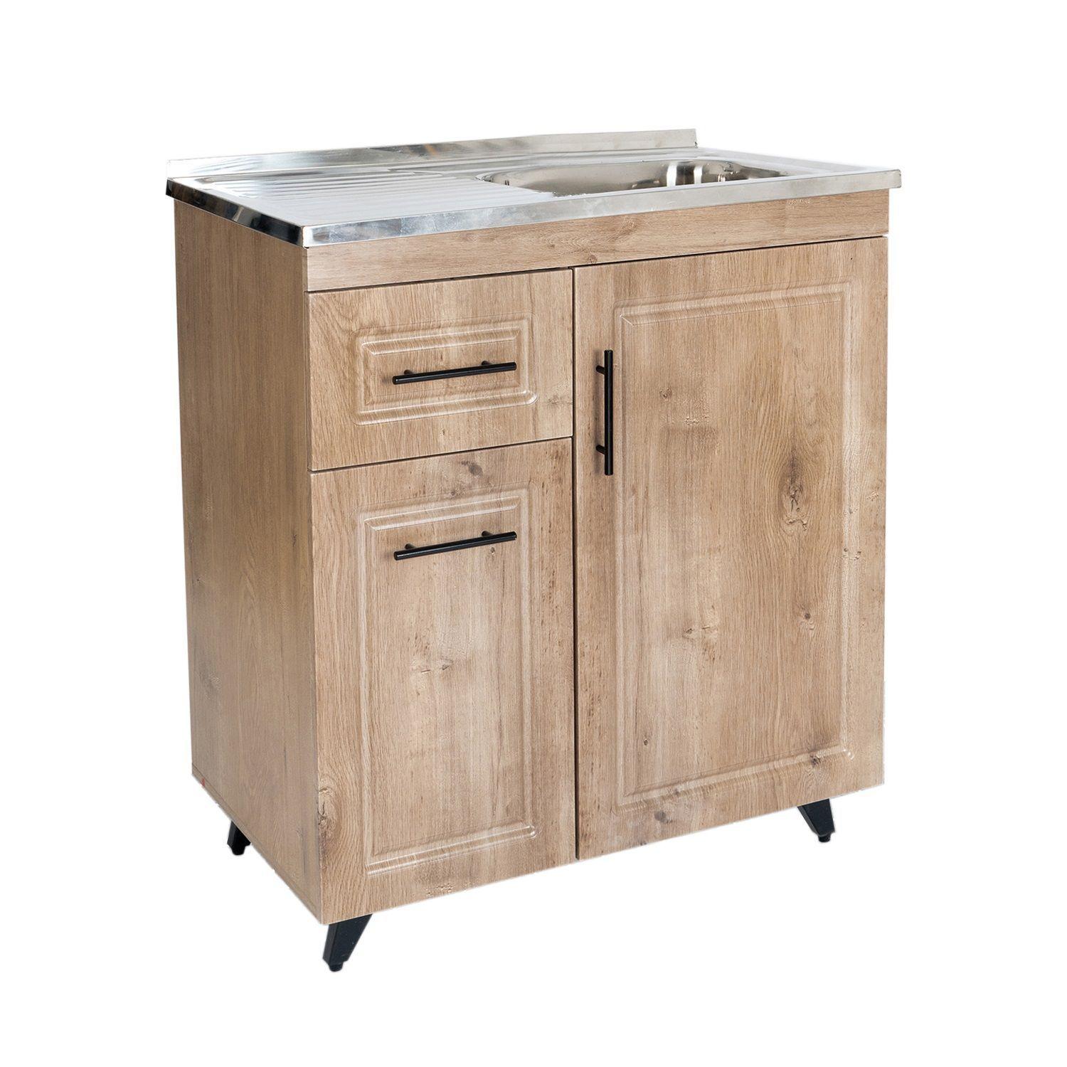 Kit Mueble Lavaplatos Domsa PVC80WI-2