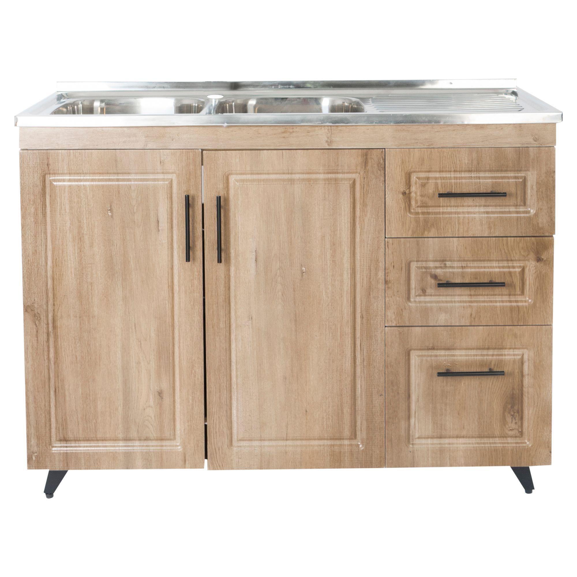 Kit Mueble Lavaplatos Domsa PVC120WD-0