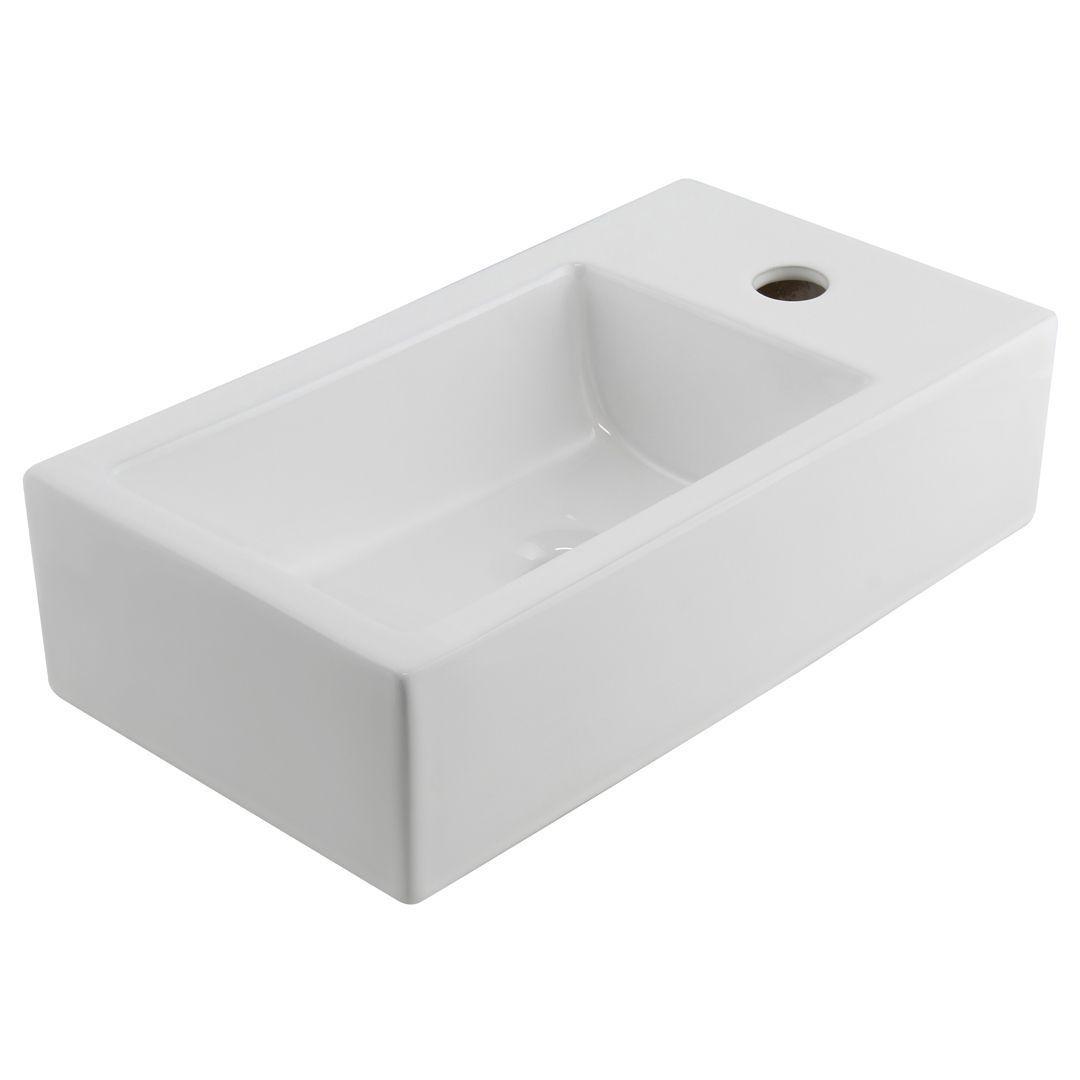 Lavamanos Sobreponer Domsa SLC869B / 45,5x25x12cm-0