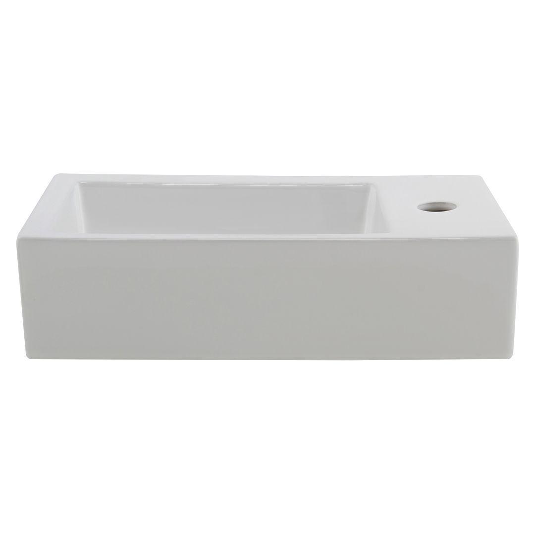 Lavamanos Sobreponer Domsa SLC869B / 45,5x25x12cm-2