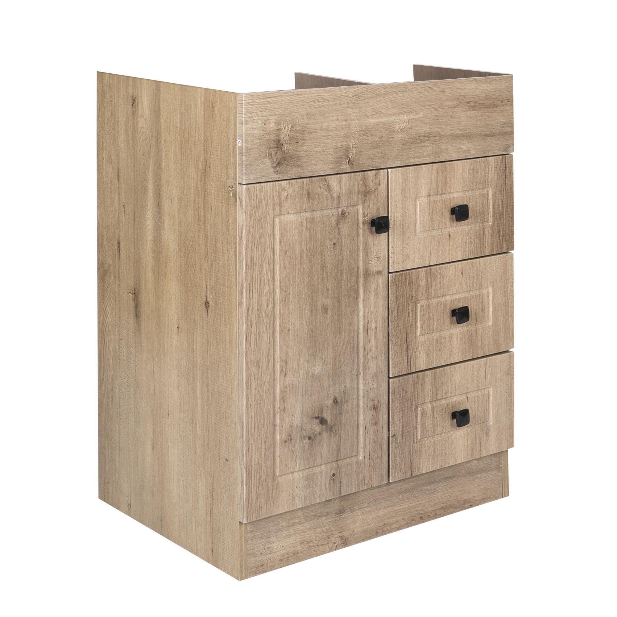 Mueble Vanitorio Domsa b60phn-wood (Sin Cubierta)-2